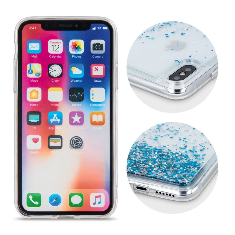 Laptop, Telefoane si Tablete - Telefoane mobile si accesorii - Accesorii Telefoane - Huse telefoane - Husa de protectie Liquid Sparkle pentru Samsung Galaxy S20 FE si S20 FE 5G, bumper, Albastru - Stil si protectie in culori stralucitoare - Infinity.ro