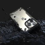 Laptop, Telefoane si Tablete - Telefoane mobile si accesorii - Accesorii Telefoane - Huse telefoane - Husa pentru iPhone 14 Pro, Clear Defender, Negru-Transparent: Eleganta si durabila - protectie ideala pentru telefonul tau - Infinity.ro