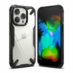 Laptop, Telefoane si Tablete - Telefoane mobile si accesorii - Accesorii Telefoane - Huse telefoane - Husa pentru iPhone 14 Pro, Clear Defender, Negru-Transparent: Eleganta si durabila - protectie ideala pentru telefonul tau - Infinity.ro