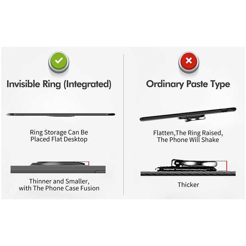 Laptop, Telefoane si Tablete - Telefoane mobile si accesorii - Accesorii Telefoane - Huse telefoane - Husa neagra cu bumper si inel magnetic rotativ pentru Huawei Honor 10, confectionata din silicon TPU pentru protectie spate ultaslim - Infinity.ro