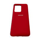 Laptop, Telefoane si Tablete - Telefoane mobile si accesorii - Accesorii Telefoane - Huse telefoane - Husa de protectie din silicon moale pentru spate, bumper ultrasubtire in culoarea rosie, conceputa special pentru Samsung Galaxy S20 Ultra - Infinity.ro