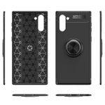 Laptop, Telefoane si Tablete - Telefoane mobile si accesorii - Accesorii Telefoane - Huse telefoane - Husa de protectie din TPU cu inel rotativ magnetic pentru Samsung Galaxy Note 10 - Design slim, protectie excelenta in culoarea neagra - Infinity.ro