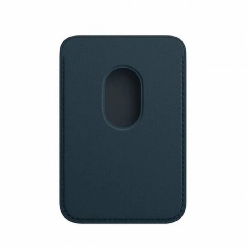 Laptop, Telefoane si Tablete - Telefoane mobile si accesorii - Accesorii Telefoane - Huse telefoane - Husa premium din piele MagSafe cu compartiment pentru carduri, compatibila cu iPhone 12, 12 Pro si 12 Pro Max, culoare bleumarin - Infinity.ro
