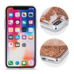 Laptop, Telefoane si Tablete - Telefoane mobile si accesorii - Accesorii Telefoane - Huse telefoane - Husa de protectie Liquid Sparkle pentru Samsung Galaxy S21 FE, bumper, Auriu - Adauga un strop de stralucire telefonului tau - Infinity.ro