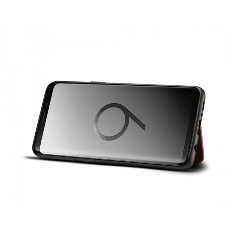 Laptop, Telefoane si Tablete - Telefoane mobile si accesorii - Accesorii Telefoane - Huse telefoane - Husa din Piele Baseus Dibase Stand cu Buzunar Card pentru Samsung Galaxy S9 - Protectie Refined, Design Sofisticat, Culoare Negr - Infinity.ro