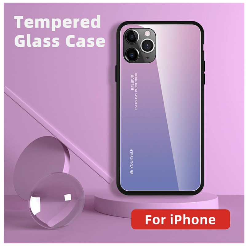 Laptop, Telefoane si Tablete - Telefoane mobile si accesorii - Accesorii Telefoane - Huse telefoane - Husa de protectie spate cu gradient pentru iPhone 11 Pro Max, in roz violet - Protejeaza-ti telefonul cu stil si eleganta - Infinity.ro