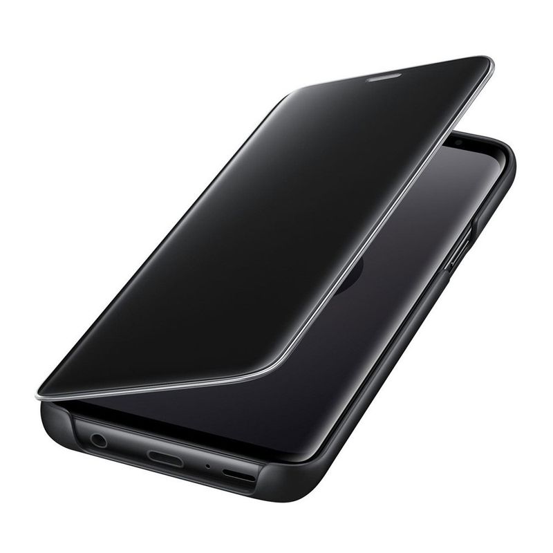 Laptop, Telefoane si Tablete - Telefoane mobile si accesorii - Accesorii Telefoane - Huse telefoane - Husa de protectie Clear View pentru Samsung Galaxy A02s, flip cover, Negru - Eleganta si functionalitate combinata pentru Samsung Galaxy A02 - Infinity.ro