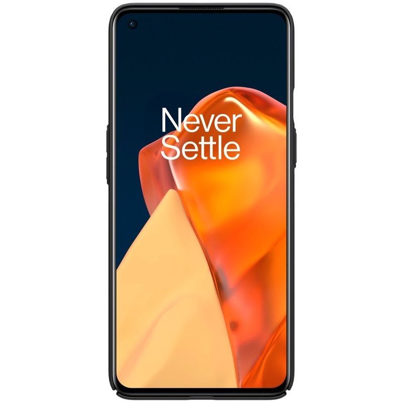 Laptop, Telefoane si Tablete - Telefoane mobile si accesorii - Accesorii Telefoane - Huse telefoane - Husa Super Frosted Shield pentru OnePlus 9, realizata dintr-un material termoplastic, echipata cu un suport rabatabil, in nuanta neagra - Infinity.ro