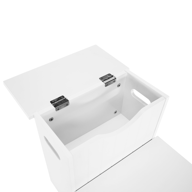 Casa si Gradina - Mobilier - Mobilier copii - Mobilier camera copiilor - Scari pentru copii cu spatiu de depozitare, alb, HURLEY - Infinity.ro