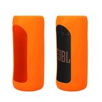 TV, Audio-Video si Foto - Audio Hi-Fi - Accesorii Audio Hi-Fi - Husa de protectie Kwmobile pentru JBL Grip, anti-alunecare, Silicon, portocaliu - Infinity.ro
