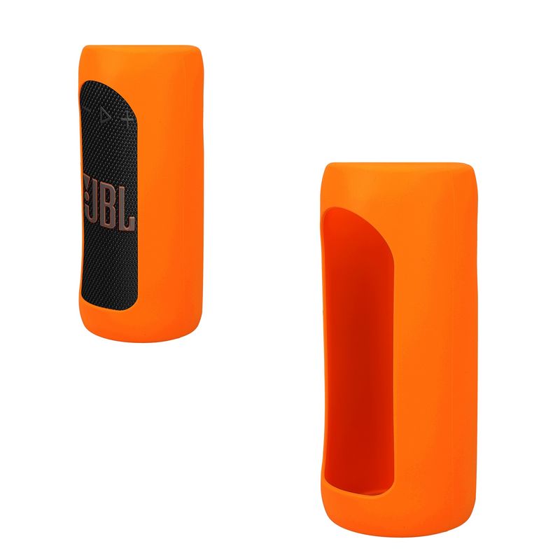 TV, Audio-Video si Foto - Audio Hi-Fi - Accesorii Audio Hi-Fi - Husa de protectie Kwmobile pentru JBL Grip, anti-alunecare, Silicon, portocaliu - Infinity.ro