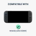 PC, gaming si accesorii - Gaming - Accesorii gaming - Accesorii console gaming - Set 2 folii Kwmobile pentru Nintendo Switch 2 (2025), aplicare fara bule, anti-amprenta, sticla securizata, transparent - Infinity.ro