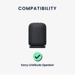 TV, Audio-Video si Foto - Audio Hi-Fi - Accesorii Audio Hi-Fi - Incarcator Kwmobile pentru Sony LinkBuds Speaker, incarcare, Plastic, negru - Infinity.ro