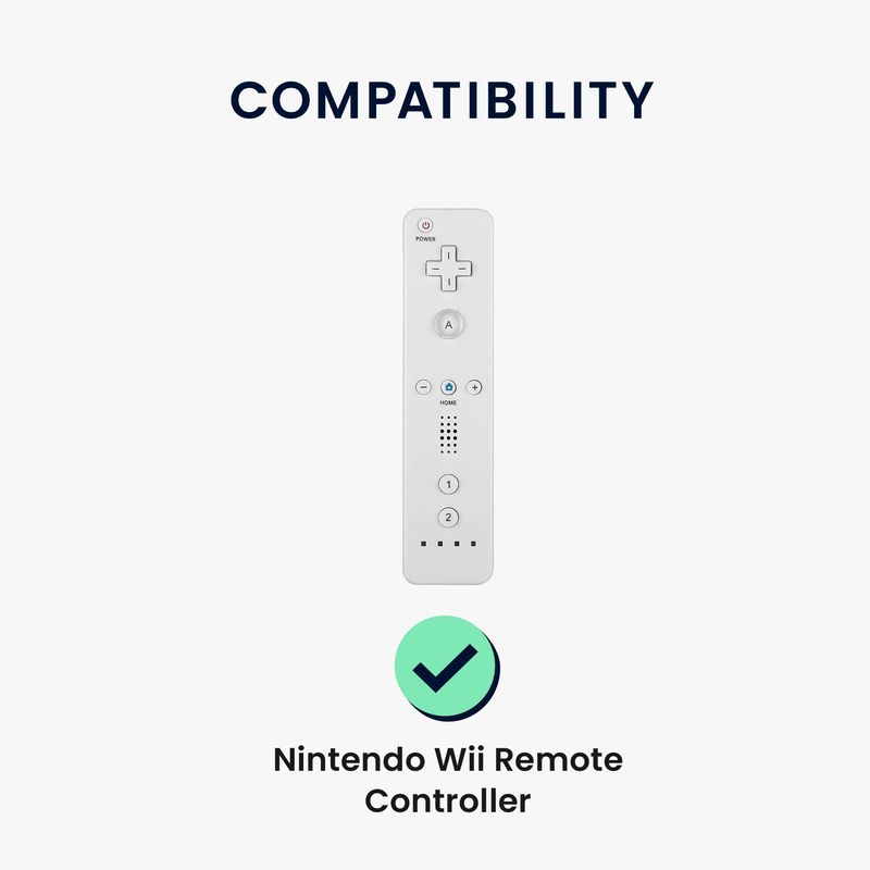PC, gaming si accesorii - Gaming - Accesorii gaming - Accesorii console gaming - Husa Kwmobile pentru Nintendo Wii Remote Controller, protectie la zgarieturi, protectie la praf, silicon, transparent - Infinity.ro