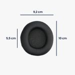 TV, Audio-Video si Foto - Portabile audio - Casti audio - Set 2 pernite casti Kwmobile pentru Sony MDR-DS7000, RF6000, RF6500, CD470, confort sporit, Piele ecologica, negru - Infinity.ro