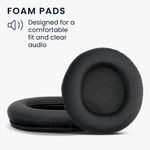 TV, Audio-Video si Foto - Portabile audio - Casti audio - Set 2 pernite casti Kwmobile pentru Sony MDR-DS7000, RF6000, RF6500, CD470, confort sporit, Piele ecologica, negru - Infinity.ro