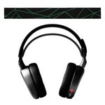 TV, Audio-Video si Foto - Portabile audio - Casti audio - Banda casti Kwmobile pentru SteelSeries Arctis 7, Arctis 9, Arctis 9X, Arctis PRO, confort sporit, Nylon, negru, verde - Infinity.ro