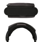 TV, Audio-Video si Foto - Portabile audio - Casti audio - Banda casti Kwmobile pentru Bose QuietComfort 35, QuietComfort 35 II, QuietComfort 25, confort sporit, Nylon, negru - Infinity.ro