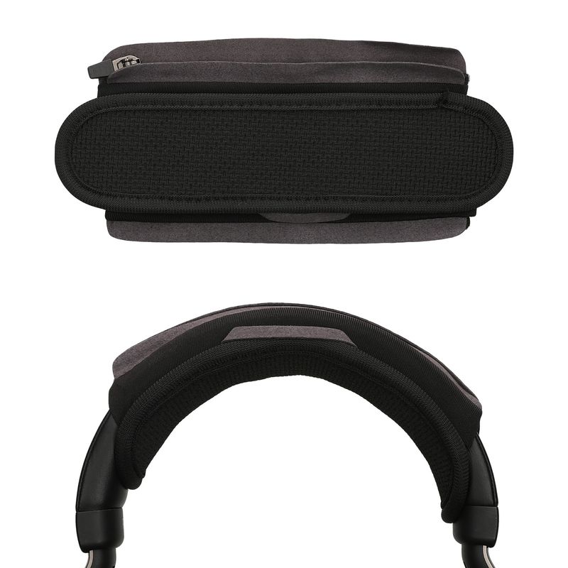 TV, Audio-Video si Foto - Portabile audio - Casti audio - Banda casti Kwmobile pentru Bose QuietComfort 35, QuietComfort 35 II, QuietComfort 25, confort sporit, Nylon, negru - Infinity.ro