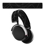 TV, Audio-Video si Foto - Portabile audio - Casti audio - Banda casti Kwmobile pentru SteelSeries Arctis 7, Arctis 9, Arctis 9X, Arctis PRO, confort sporit, Nylon, negru, gri - Infinity.ro