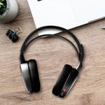 TV, Audio-Video si Foto - Portabile audio - Casti audio - Banda casti Kwmobile pentru SteelSeries Arctis 7, Arctis 9, Arctis 9X, Arctis PRO, confort sporit, Nylon, negru, gri - Infinity.ro