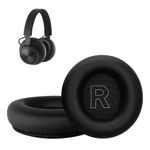 TV, Audio-Video si Foto - Portabile audio - Casti audio - Set 2 pernite casti Kwmobile pentru Bang & Olufsen H4, H6, H7, H9, H9i, HX, H9 Gen3, confort, Piele ecologica, negru - Infinity.ro