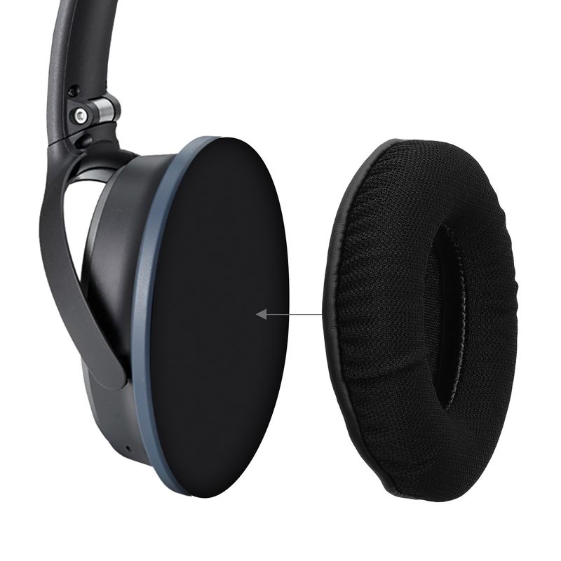 TV, Audio-Video si Foto - Portabile audio - Casti audio - Set 2 pernite casti Kwmobile pentru Turtle Beach Recon 70, Recon 50, Recon 60P, Stealth 500, 600, 700, Textil, negru - Infinity.ro