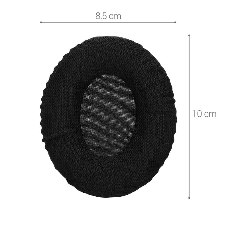 TV, Audio-Video si Foto - Portabile audio - Casti audio - Set 2 pernite casti Kwmobile pentru Turtle Beach Recon 70, Recon 50, Recon 60P, Stealth 500, 600, 700, Textil, negru - Infinity.ro