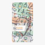 TV, Audio-Video si Foto - Portabile audio - Casti audio - Husa casti Kwmobile pentru Apple AirPods 3/4/Pro/Pro 2/Pro 3, Silicon, negru, portocaliu - Infinity.ro