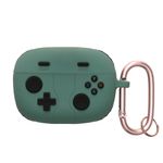 TV, Audio-Video si Foto - Portabile audio - Casti audio - Husa casti Kwmobile pentru JBL Wave Beam, Beam 2, Wave 200TWS, cu carabina, antizgarieturi, Silicon, verde, negru - Infinity.ro