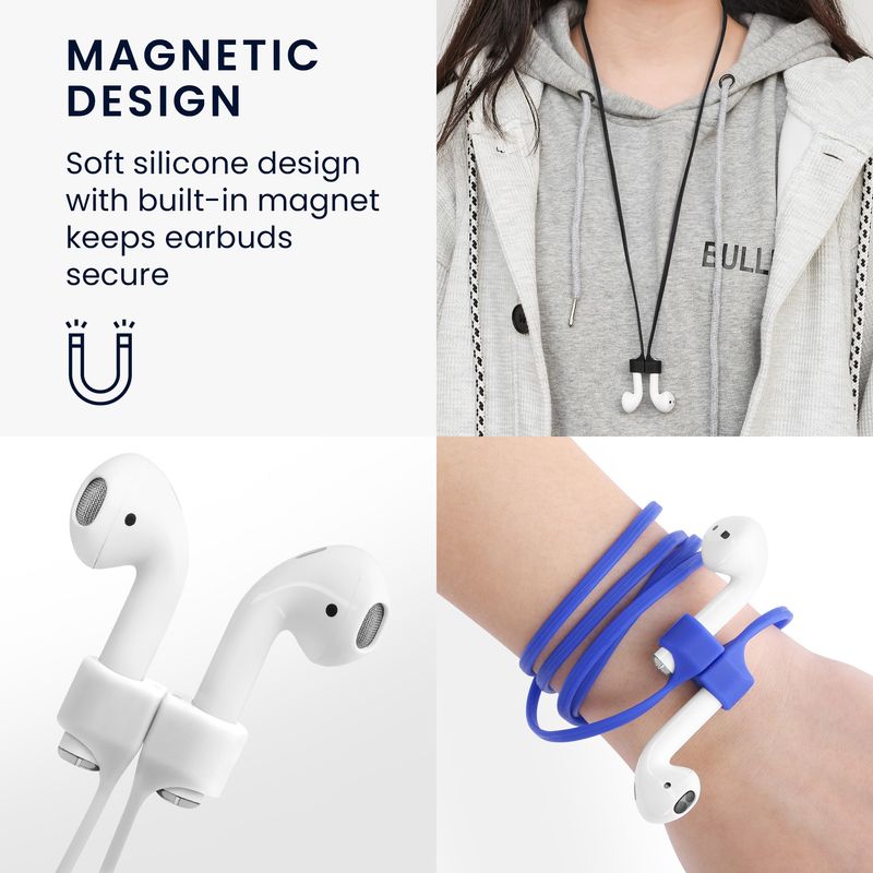 TV, Audio-Video si Foto - Portabile audio - Casti audio - Husa casti Kwmobile pentru Samsung Galaxy Buds 3, Anker Soundcore P20i, JBL Wave Beam, EarFun Air Pro 4, albastru - Infinity.ro