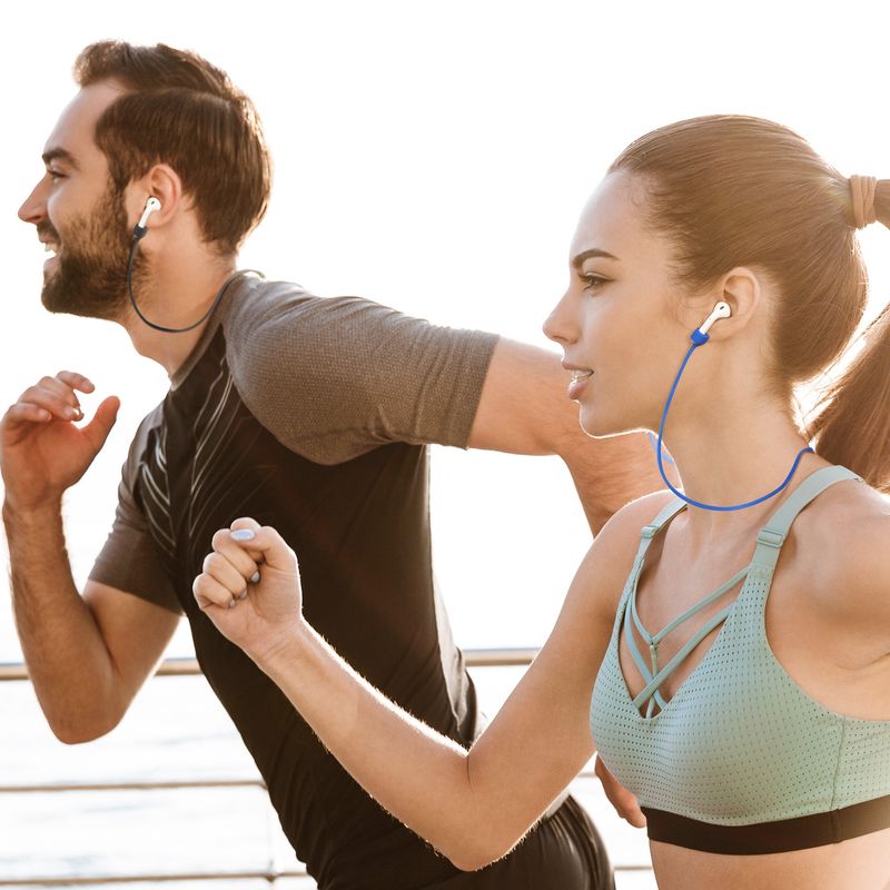 TV, Audio-Video si Foto - Portabile audio - Casti audio - Husa casti Kwmobile pentru Samsung Galaxy Buds 3, Anker Soundcore P20i, JBL Wave Beam, EarFun Air Pro 4, albastru - Infinity.ro