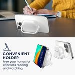 TV, Audio-Video si Foto - Portabile audio - Casti audio - Husa casti Kwmobile pentru Apple AirPods Pro 2, AirPods Pro, stand, antisoc, Termoplastic, transparent - Infinity.ro