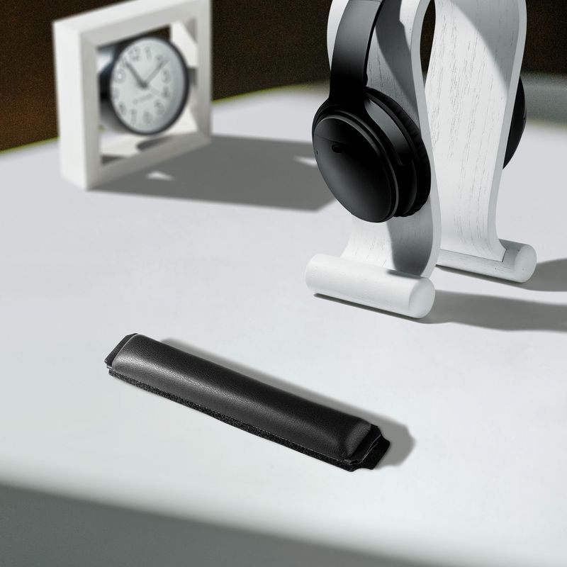 TV, Audio-Video si Foto - Portabile audio - Casti audio - Banda casti Kwmobile pentru Bose QuietComfort 35, QuietComfort 35 II, protectie la zgarieturi, Piele ecologica, negru - Infinity.ro