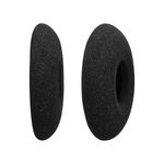 TV, Audio-Video si Foto - Portabile audio - Casti audio - Set 2 pernite casti Kwmobile pentru Logitech Biz 2300 USB Duo, Biz 2300 QD, Biz 2300 USB MS, confort, Spuma, negru - Infinity.ro