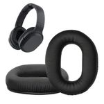 TV, Audio-Video si Foto - Portabile audio - Casti audio - Set 2 pernite casti Kwmobile pentru Sony MDR-RF895RK, MDR-RF995RK, WH-RF40, confort sporit, Piele ecologica, negru - Infinity.ro