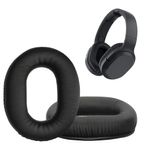 TV, Audio-Video si Foto - Portabile audio - Casti audio - Set 2 pernite casti Kwmobile pentru Sony MDR-RF895RK, MDR-RF995RK, WH-RF40, confort sporit, Piele ecologica, negru - Infinity.ro