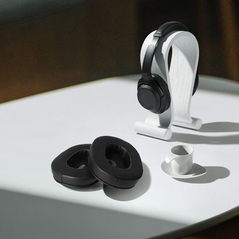 TV, Audio-Video si Foto - Portabile audio - Casti audio - Set 2 pernite casti Kwmobile pentru Logitech G Pro X, G Prox 2, G Pro X SE, confort sporit, Piele ecologica, negru - Infinity.ro