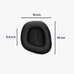 TV, Audio-Video si Foto - Portabile audio - Casti audio - Set 2 pernite casti Kwmobile pentru Corsair Void v2, Void Elite Surround, Void Pro, confort, Piele ecologica, negru - Infinity.ro