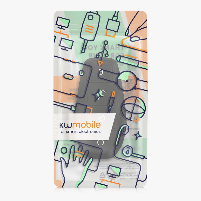 Auto si Moto - Electronice auto - Accesorii electronice auto - Husa cheie auto Kwmobile pentru BYD Atto 3, Atto 2, Sealion, Han, anti-alunecare, TPU, finisaj mat - Infinity.ro