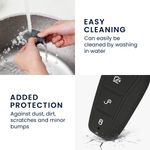 Auto si Moto - Electronice auto - Accesorii electronice auto - Husa cheie auto Kwmobile pentru BYD Atto 3, Atto 2, Sealion, Han, anti-alunecare, TPU, finisaj mat - Infinity.ro