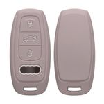 Auto si Moto - Electronice auto - Accesorii electronice auto - Husa cheie auto Kwmobile pentru Audi A6, A7, A8, Q7, anti-alunecare, TPU, mov - Infinity.ro