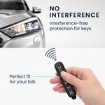 Auto si Moto - Electronice auto - Accesorii electronice auto - Husa cheie auto Kwmobile pentru Volvo Polestar1, Polestar 2, XC90, XC60, anti-alunecare, TPU, negru - Infinity.ro
