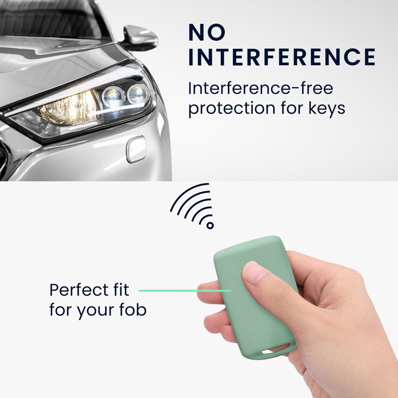 Auto si Moto - Electronice auto - Accesorii electronice auto - Husa cheie auto Kwmobile pentru Mazda 3 6 CX-30 CX-50 CX-60 CX-90, anti-alunecare, TPU, verde - Infinity.ro