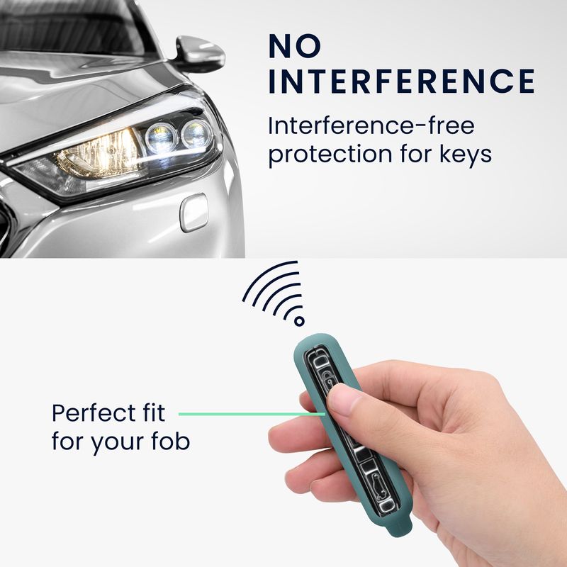 Auto si Moto - Electronice auto - Accesorii electronice auto - Husa cheie auto Kwmobile pentru Volvo Polestar1, Polestar 2, XC90, XC60, anti-alunecare, TPU, albastru - Infinity.ro