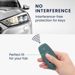 Auto si Moto - Electronice auto - Accesorii electronice auto - Husa cheie auto Kwmobile pentru Audi A6, A7, A8, Q7, anti-alunecare, TPU, albastru - Infinity.ro