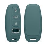 Auto si Moto - Electronice auto - Accesorii electronice auto - Husa cheie auto Kwmobile pentru Audi A6, A7, A8, Q7, anti-alunecare, TPU, albastru - Infinity.ro