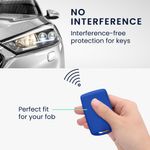 Auto si Moto - Electronice auto - Accesorii electronice auto - Husa cheie auto Kwmobile pentru Mazda 3 6 CX-30 CX-50 CX-60 CX-90, protectie la zgarieturi, TPU, albastru - Infinity.ro