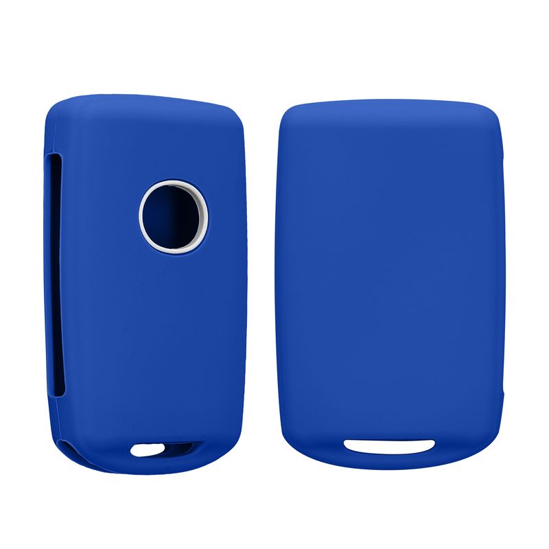 Auto si Moto - Electronice auto - Accesorii electronice auto - Husa cheie auto Kwmobile pentru Mazda 3 6 CX-30 CX-50 CX-60 CX-90, protectie la zgarieturi, TPU, albastru - Infinity.ro