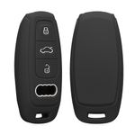 Auto si Moto - Electronice auto - Accesorii electronice auto - Husa cheie auto Kwmobile pentru Audi A6, A7, A8, Q7, anti-alunecare, TPU, finisaj mat - Infinity.ro